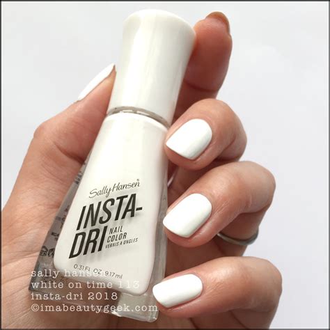 sally hansen insta dri nail polish review